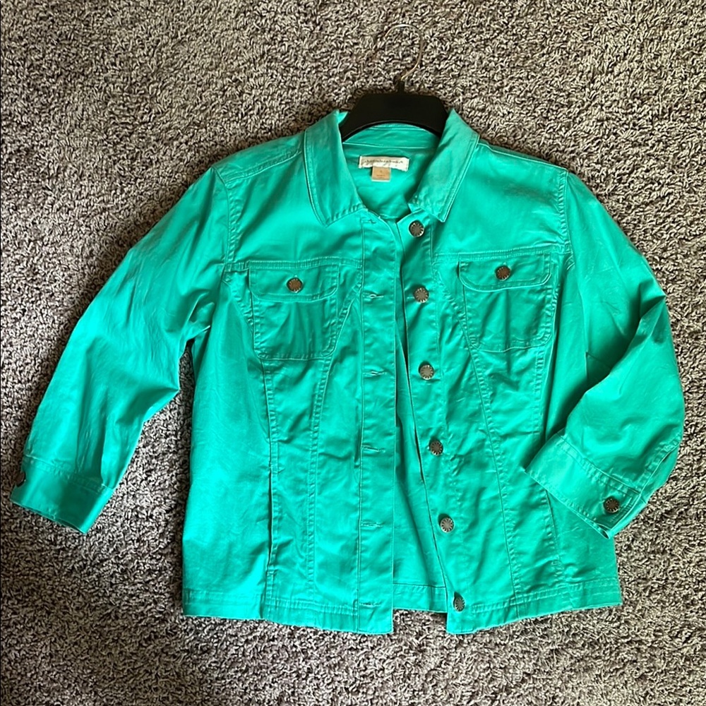 Christopher & Banks Cotton Jacket